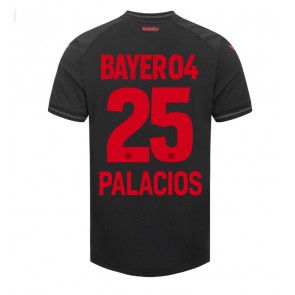 Bayer Leverkusen Exequiel Palacios #25 Hemmatröja 2023-24 Kortärmad